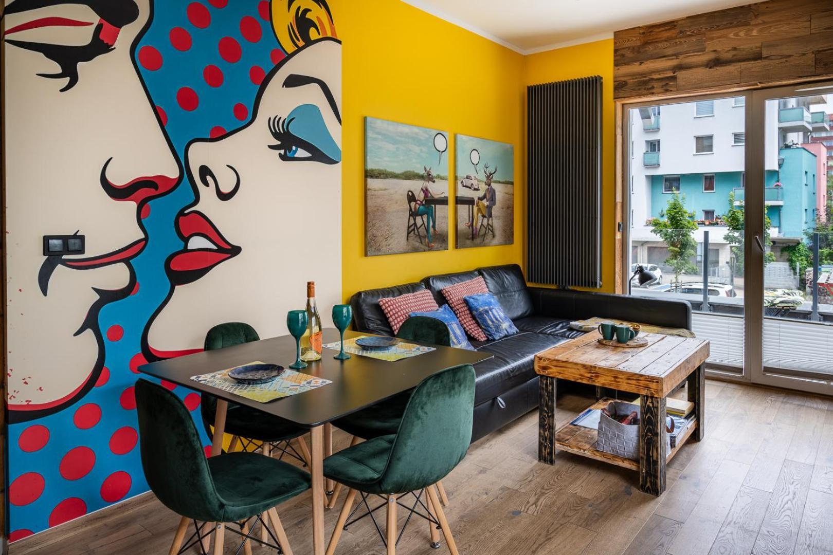 The Pop Art Apartment Katowice Bagian luar foto